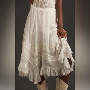 Not So Serious Lydia Petticoat Midi Skirt NWOT